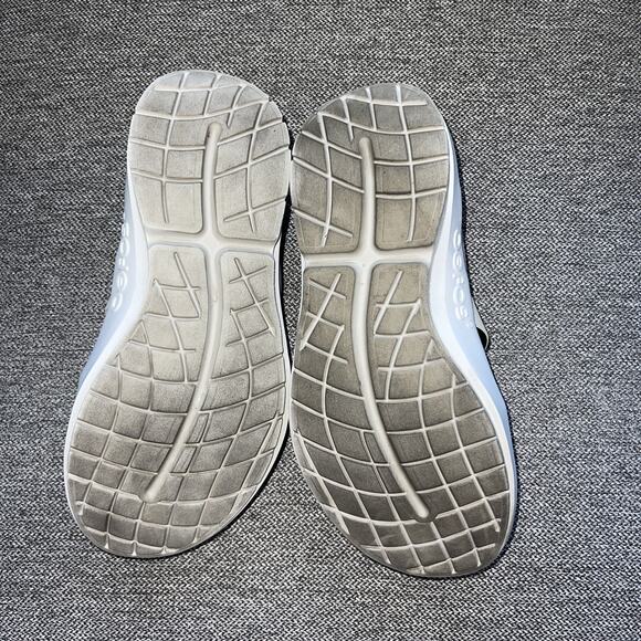 OOFOS Gray and White Women's Sneakers - Picture 9 of 13